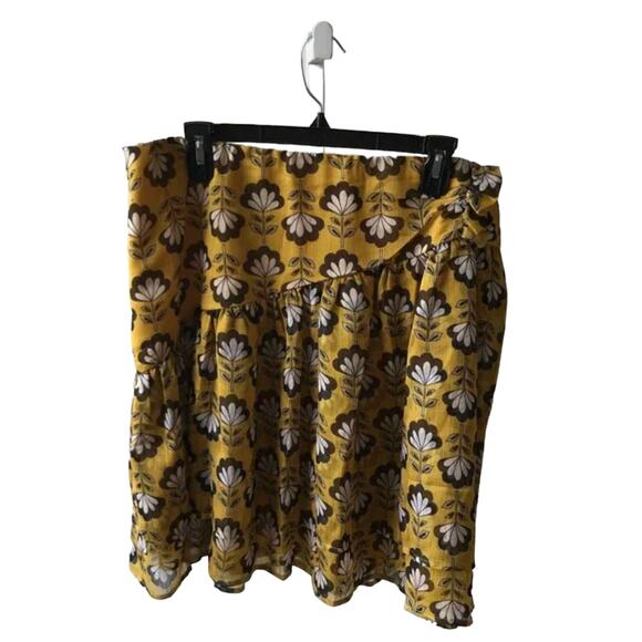 Eloquii Small Wonders Floral Tiered Ruffle Skirt - Picture 4 of 12